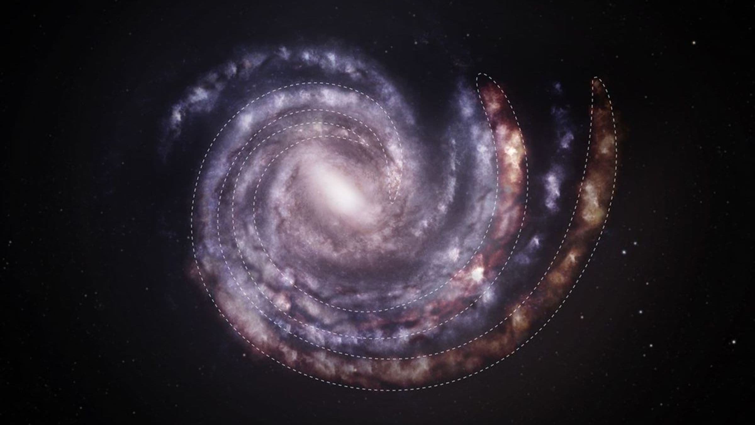 Milky Way mapped 10% larger than previous estimates