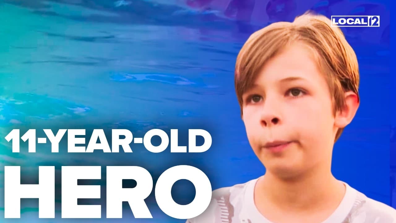 Kentucky boy, 11, rescues unconscious man from apartment pool